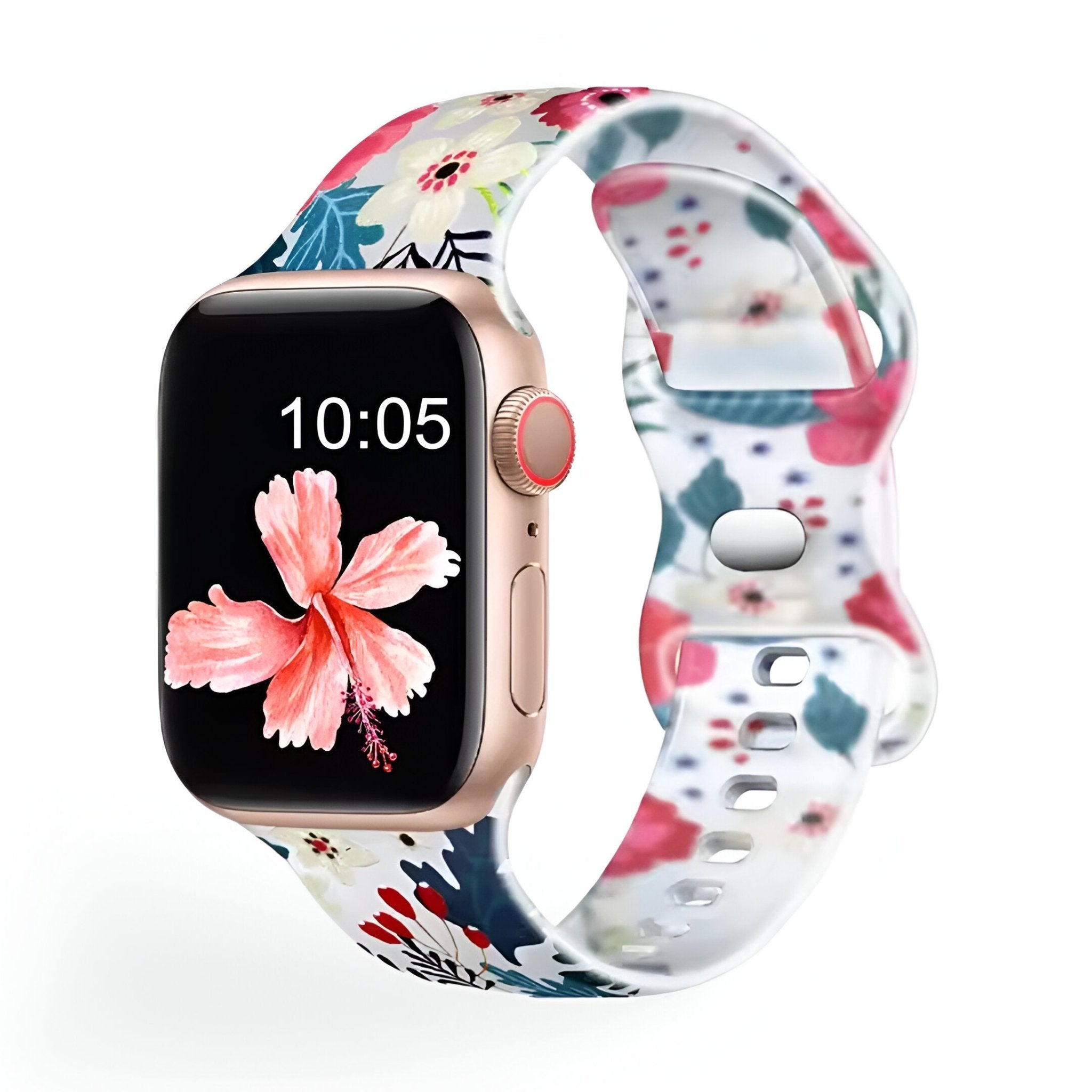 Apple Watch Bracelet, patterned silicone, for women, Saroa model