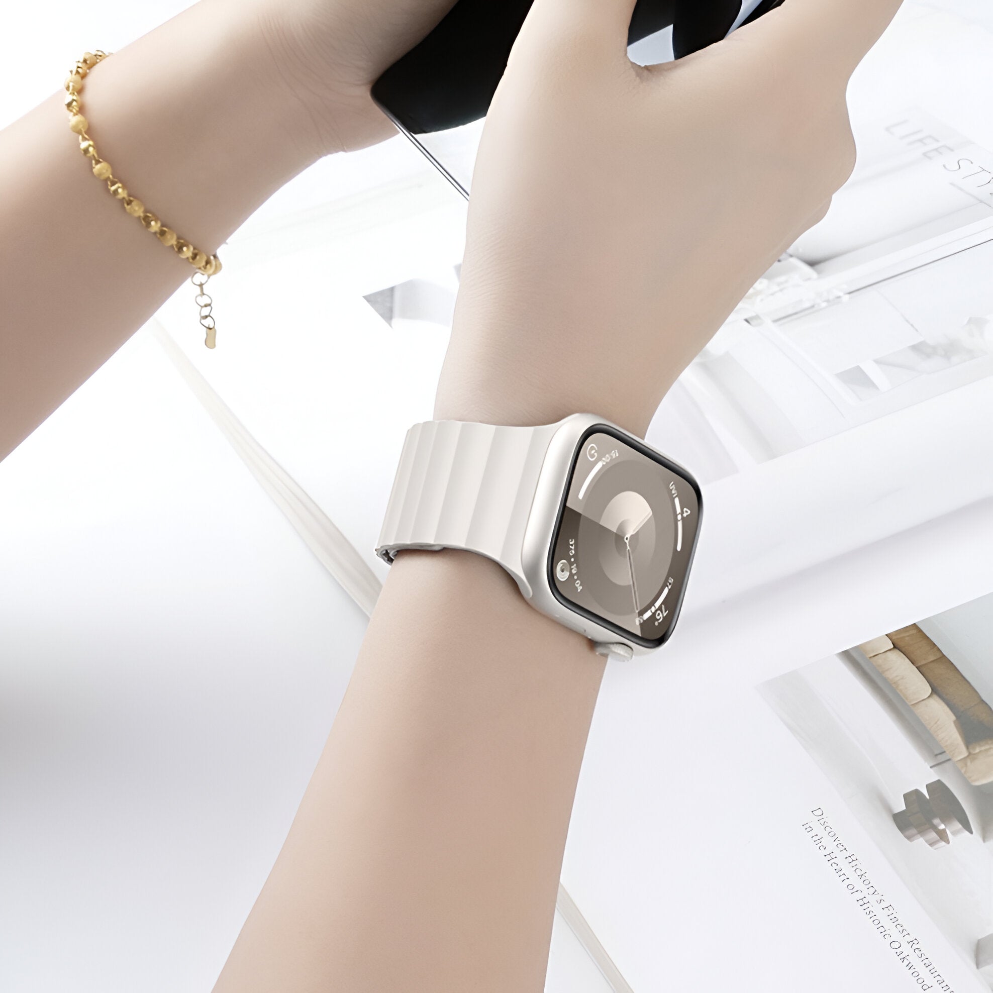 Apple Watch Bracelet, silicone, ideal for sports, unisex, Bryn model