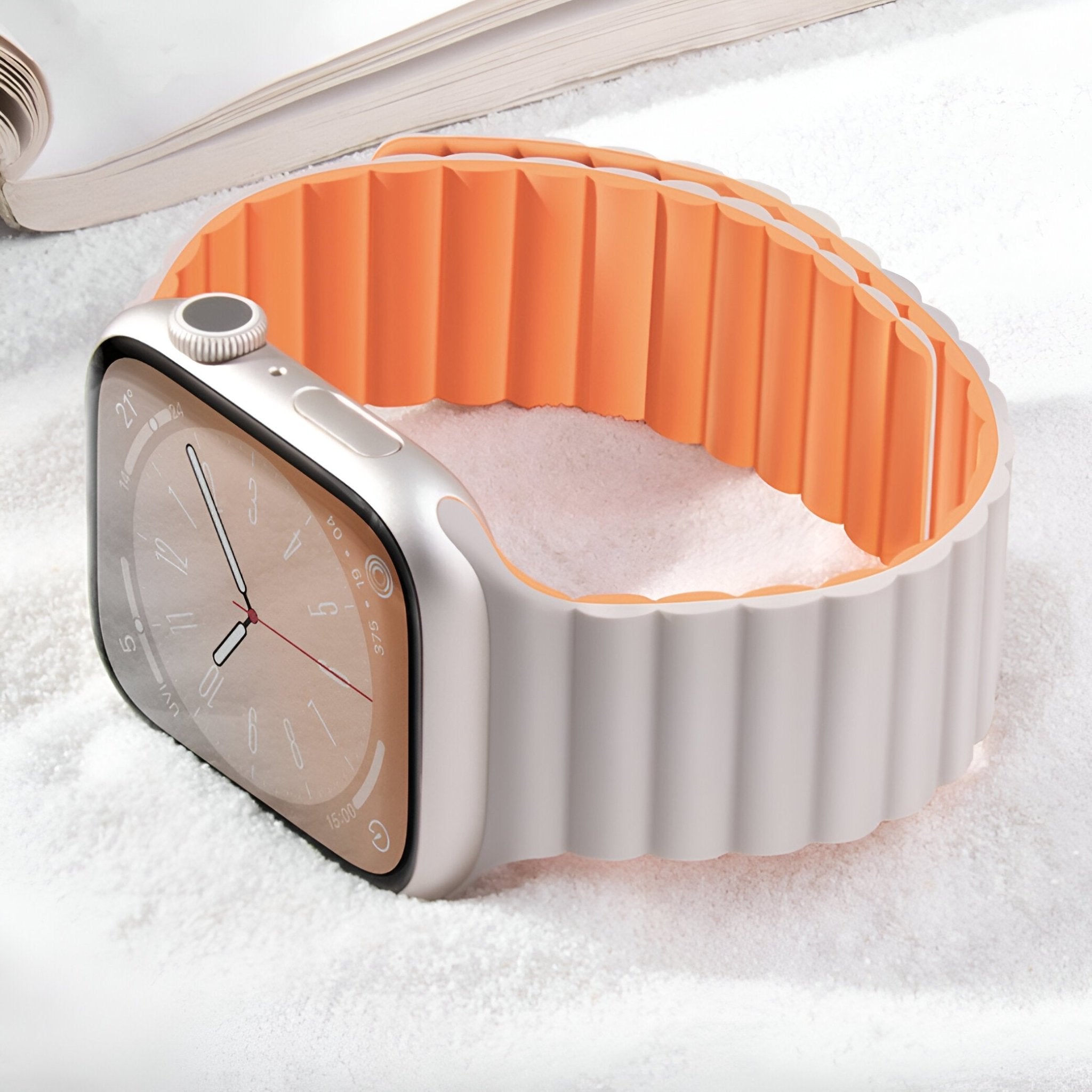 Apple Watch Bracelet, silicone, ideal for sports, unisex, Bryn model