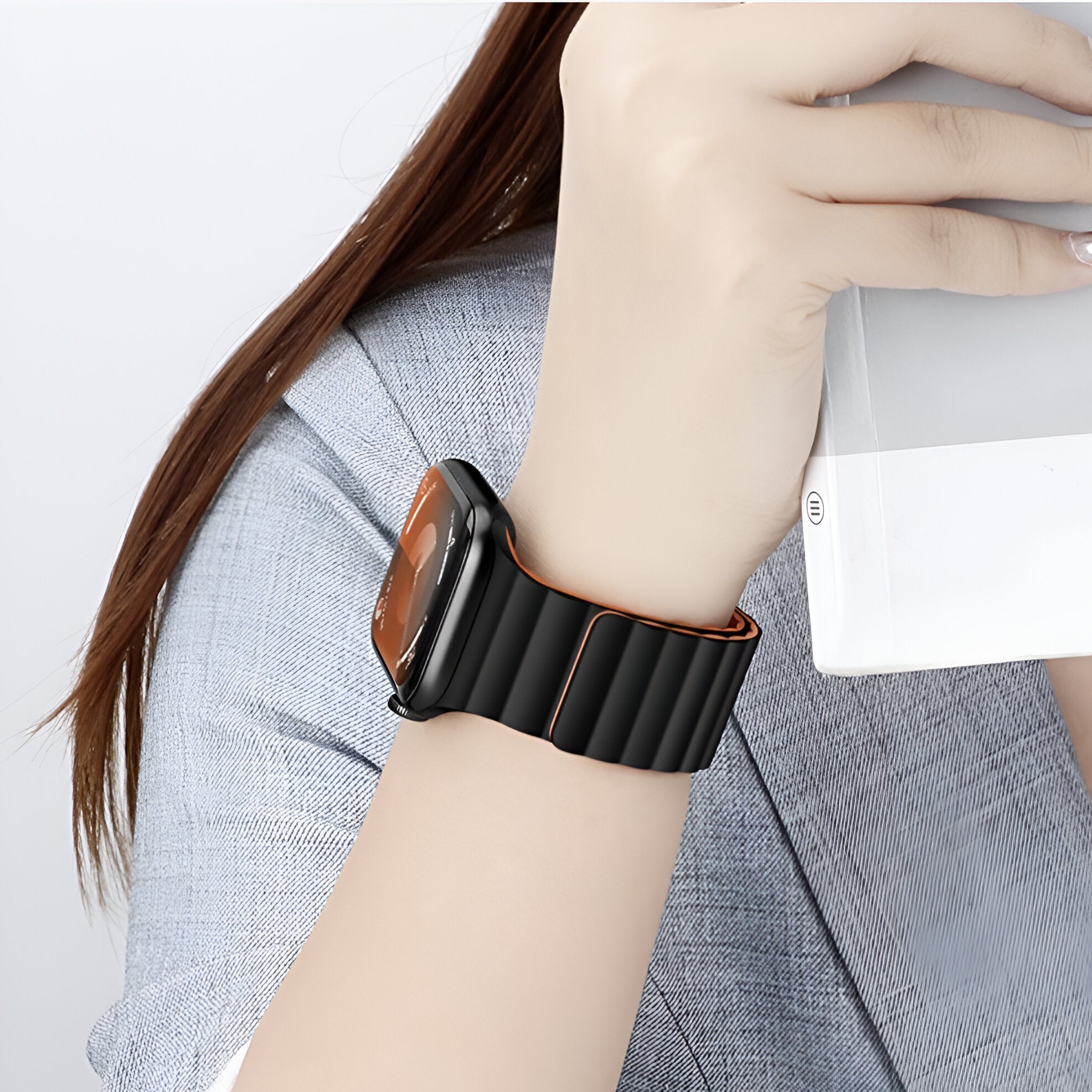 Apple Watch Bracelet, silicone, ideal for sports, unisex, Bryn model