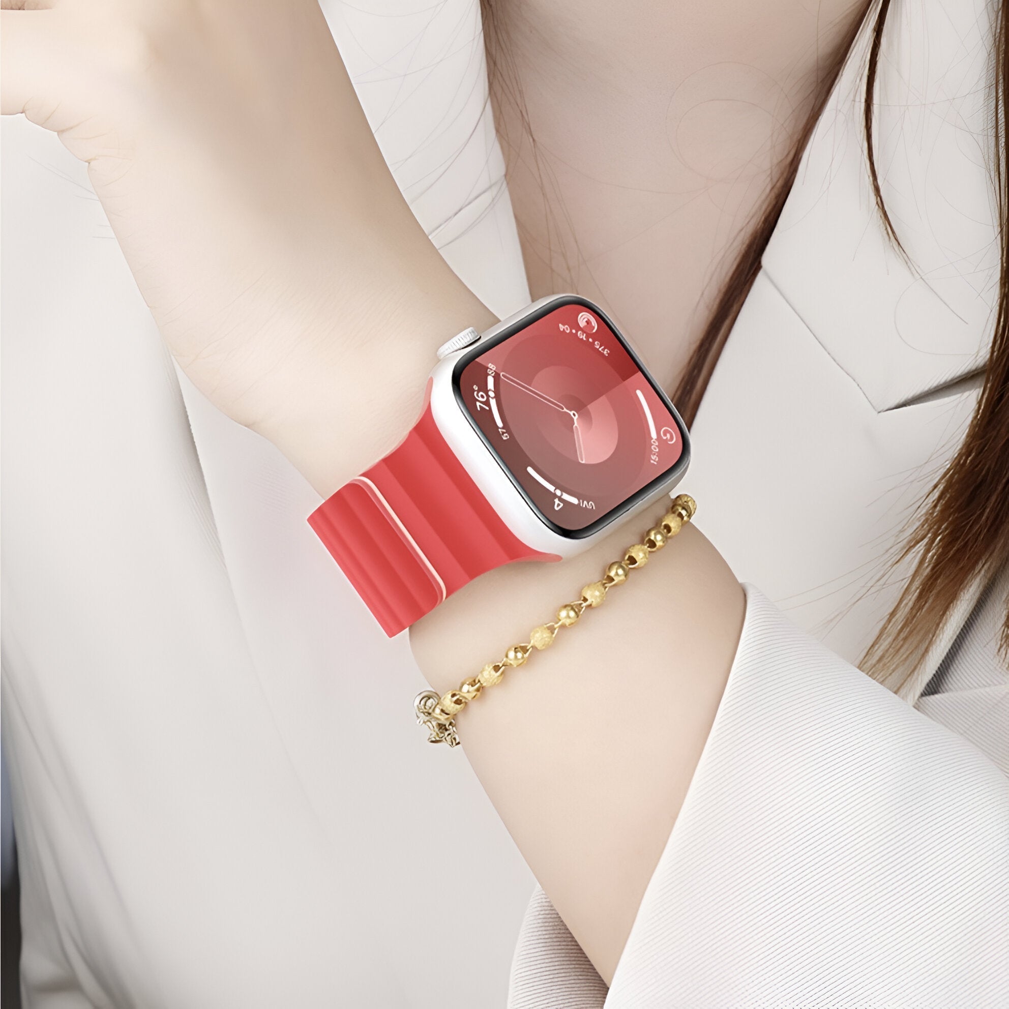 Apple Watch Bracelet, silicone, ideal for sports, unisex, Bryn model