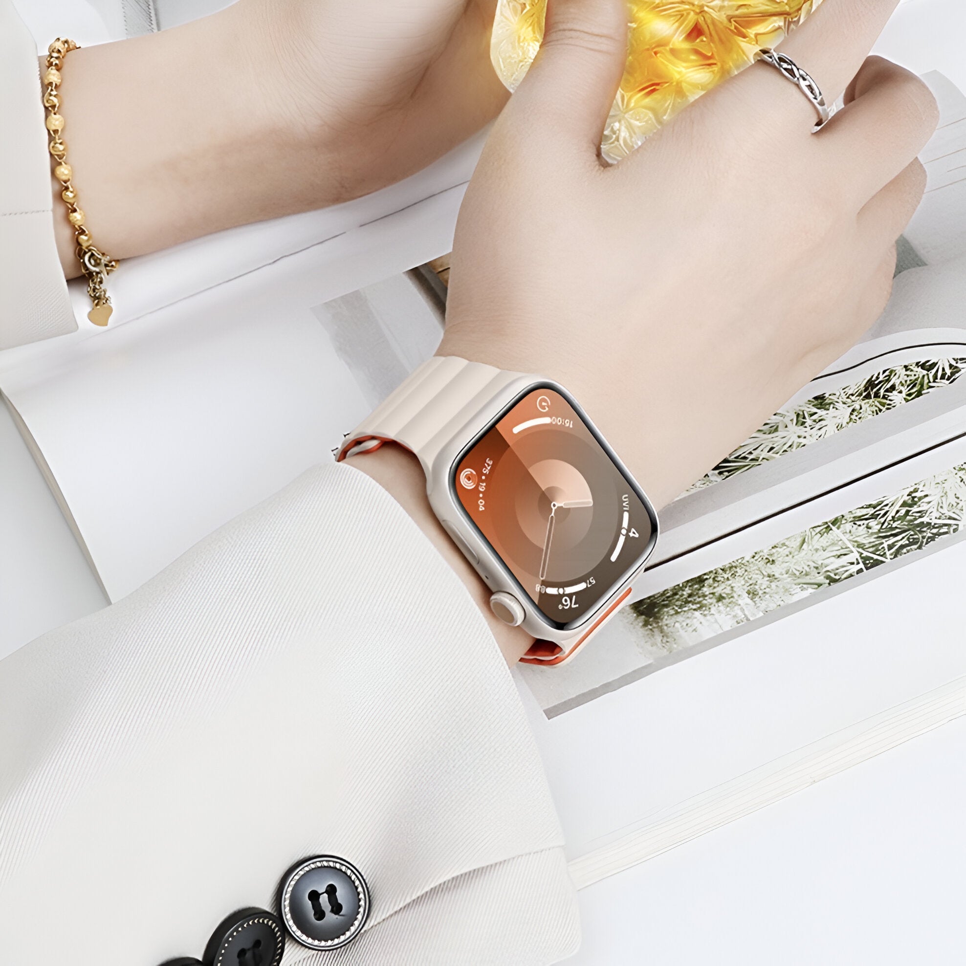 Apple Watch Bracelet, silicone, ideal for sports, unisex, Bryn model