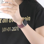 Apple Watch Bracelet, silicone, unisex, Caliope model