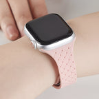 Braided Silicone Apple Watch Bracelet, Foldable Magnetic Clasp, Feryn Model