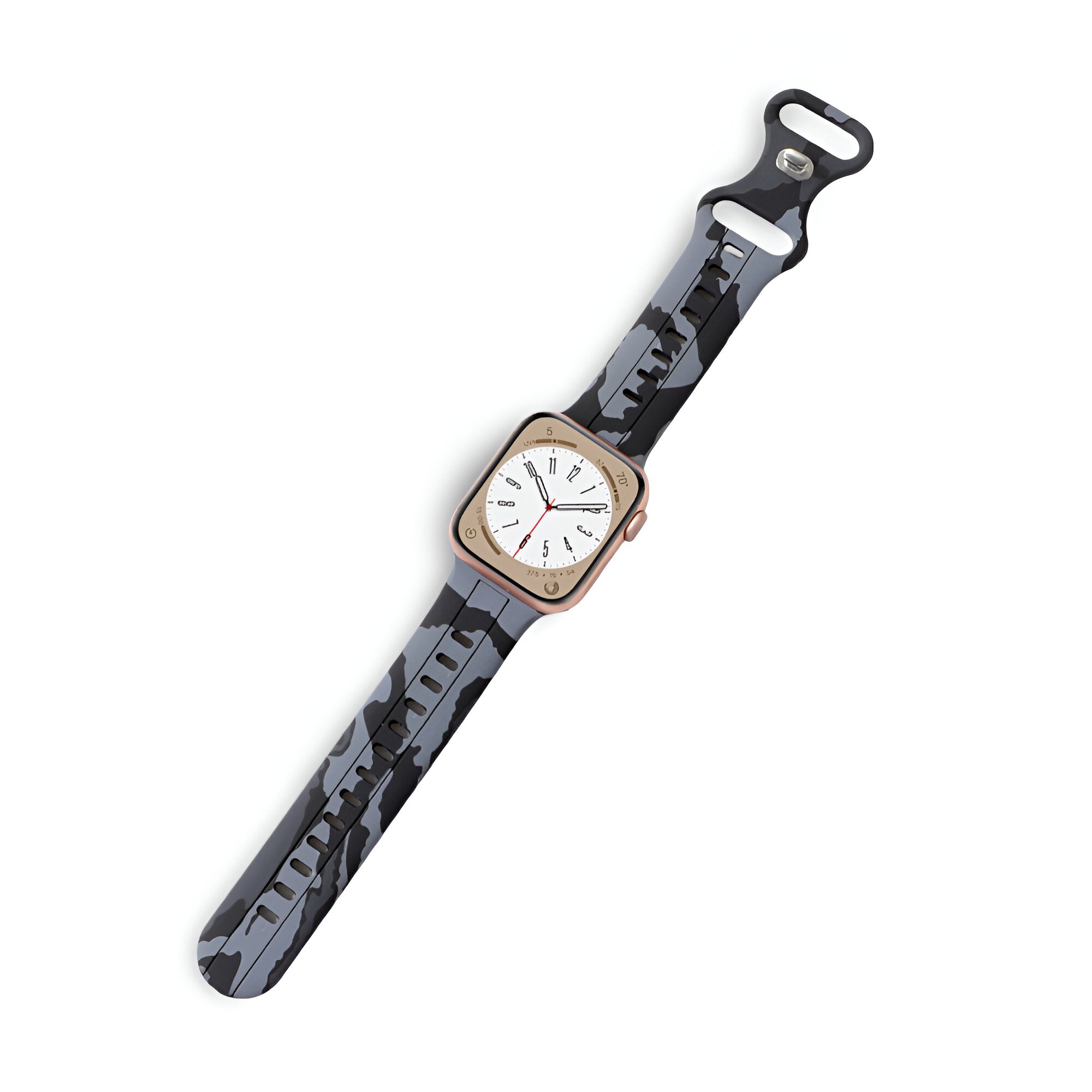 Apple Watch Bracelet, silicone camouflage pattern, unisex, Alar model