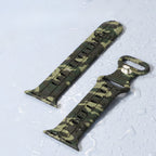 Apple Watch Bracelet, silicone camouflage pattern, unisex, Alar model