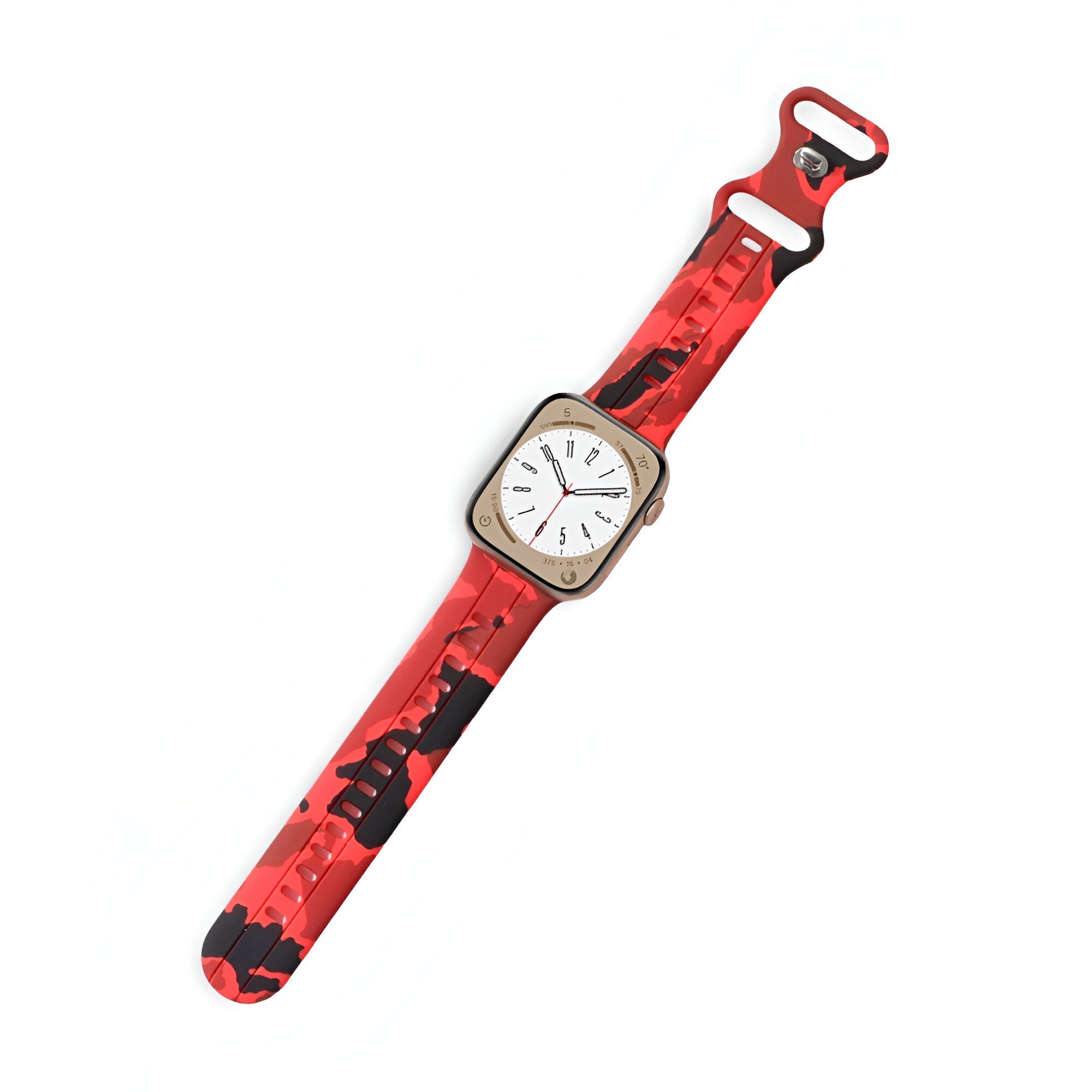 Apple Watch Bracelet, silicone camouflage pattern, unisex, Alar model