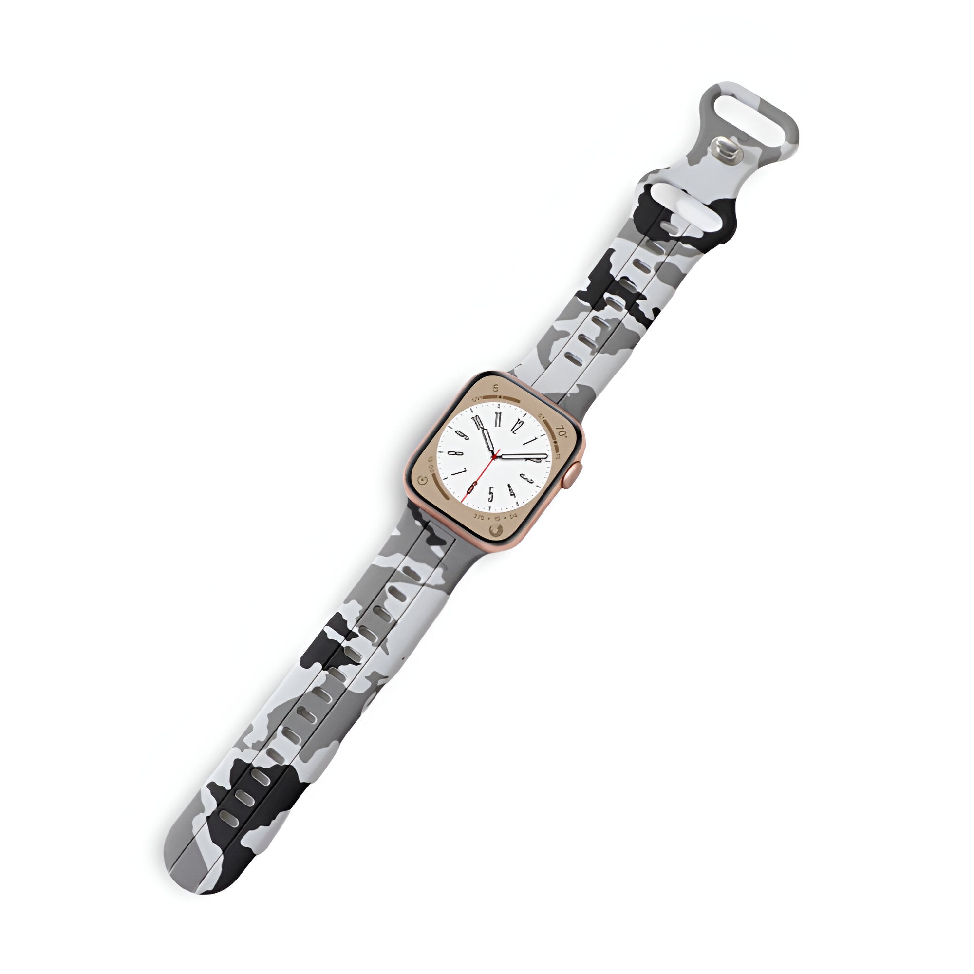 Apple Watch Bracelet, silicone camouflage pattern, unisex, Alar model