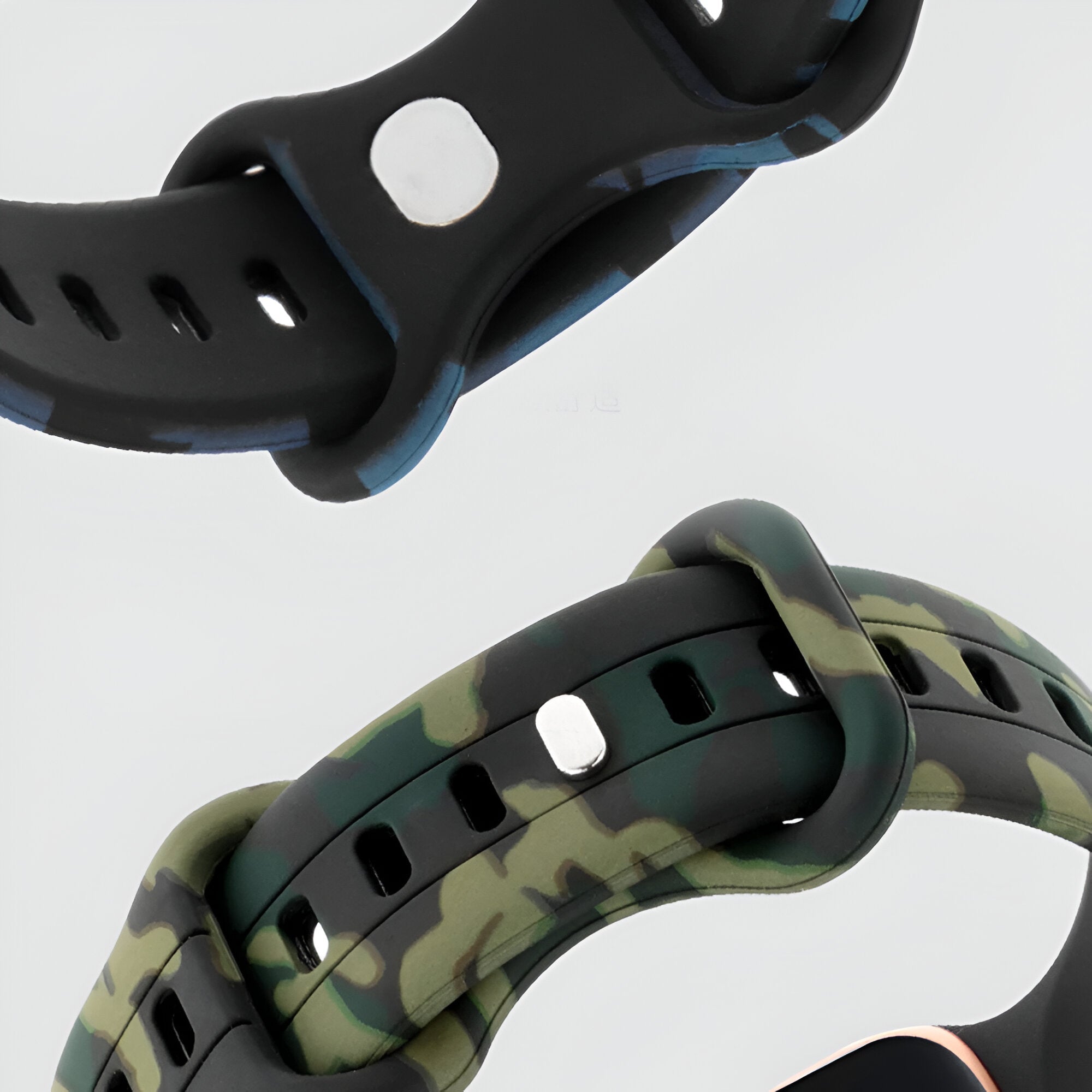 Apple Watch Bracelet, silicone camouflage pattern, unisex, Alar model