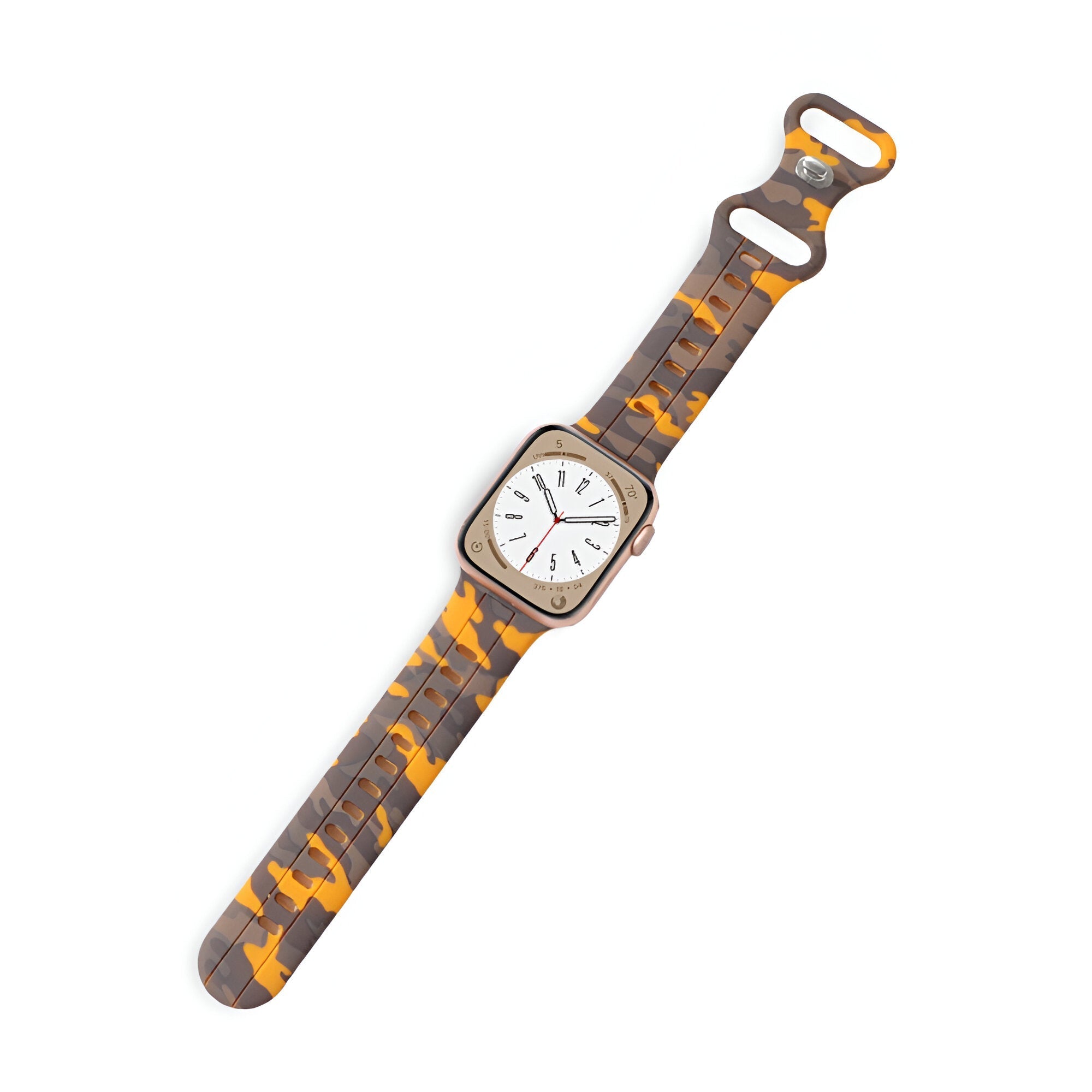 Apple Watch Bracelet, silicone camouflage pattern, unisex, Alar model
