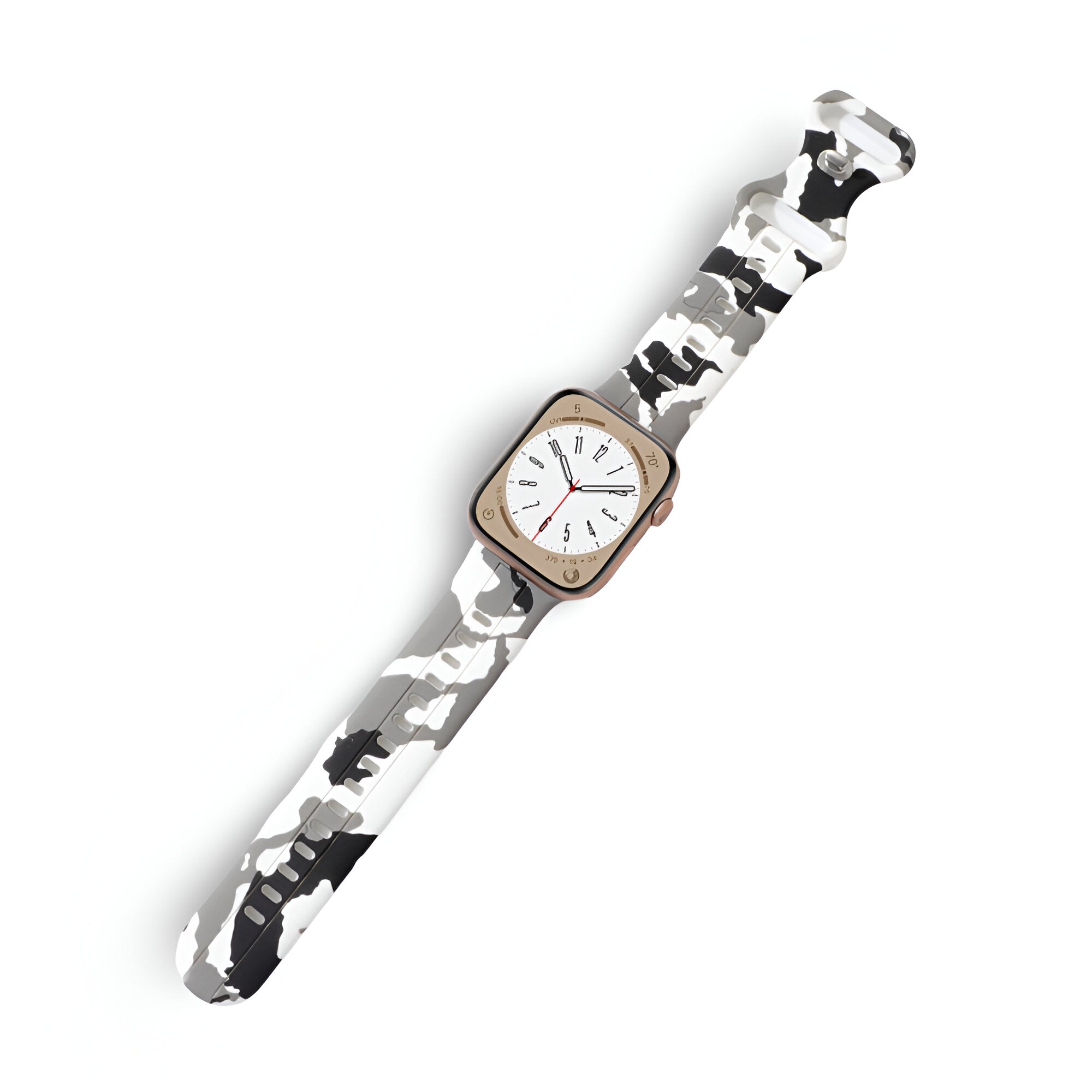 Apple Watch Bracelet, silicone camouflage pattern, unisex, Alar model