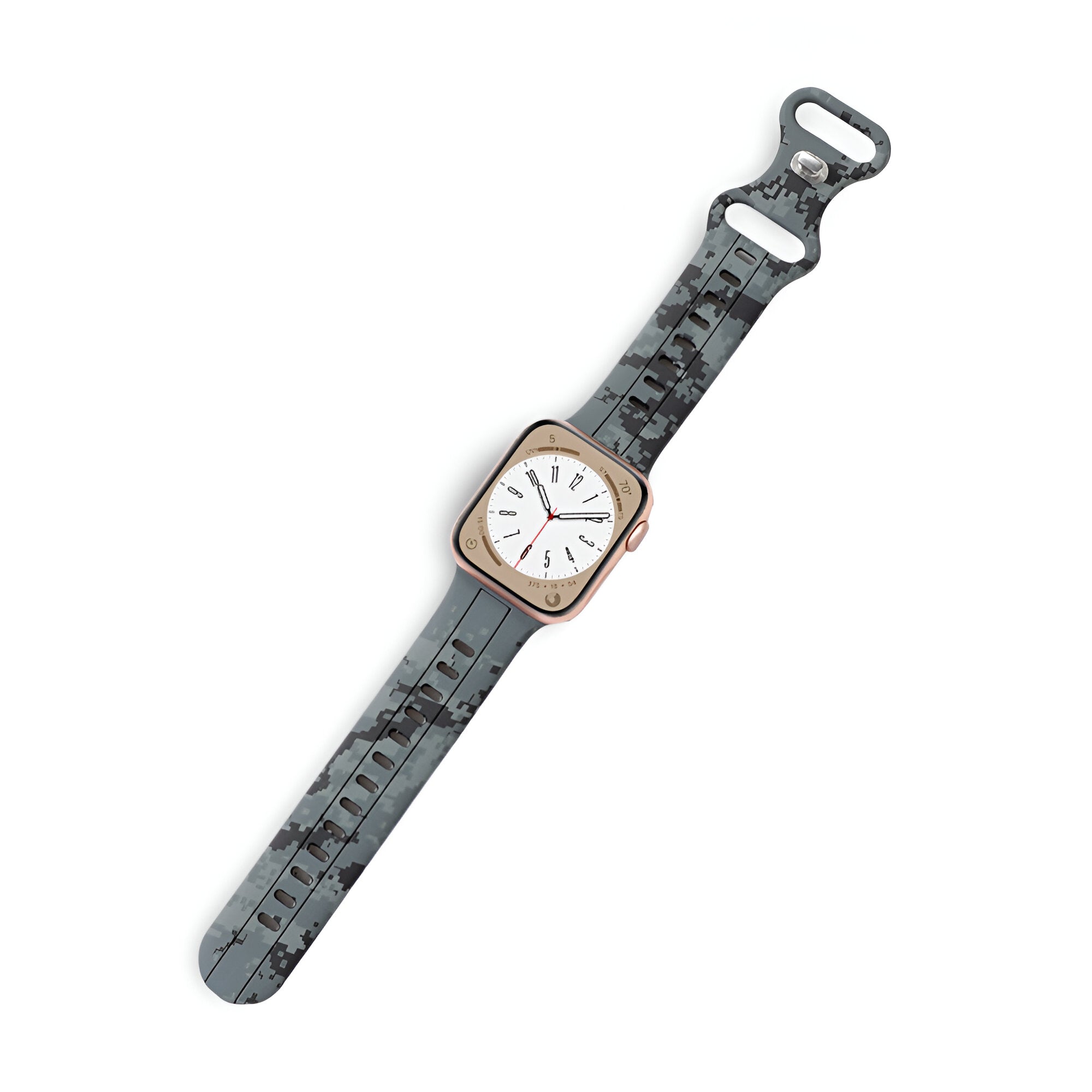 Apple Watch Bracelet, silicone camouflage pattern, unisex, Alar model