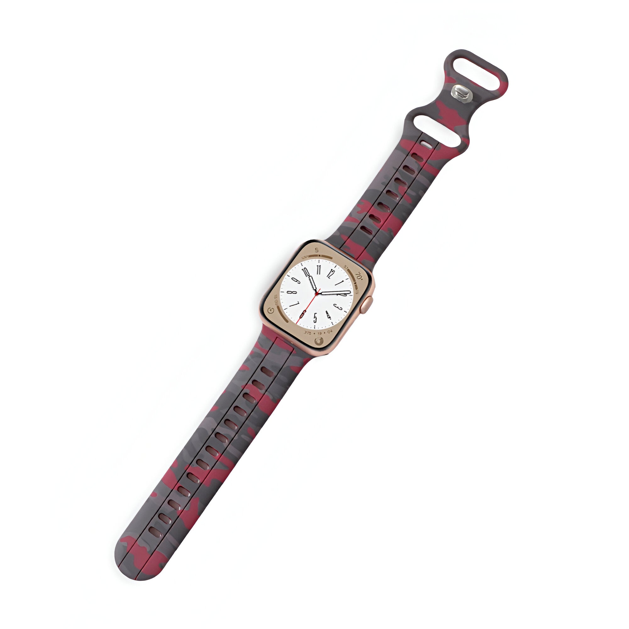 Apple Watch Bracelet, silicone camouflage pattern, unisex, Alar model
