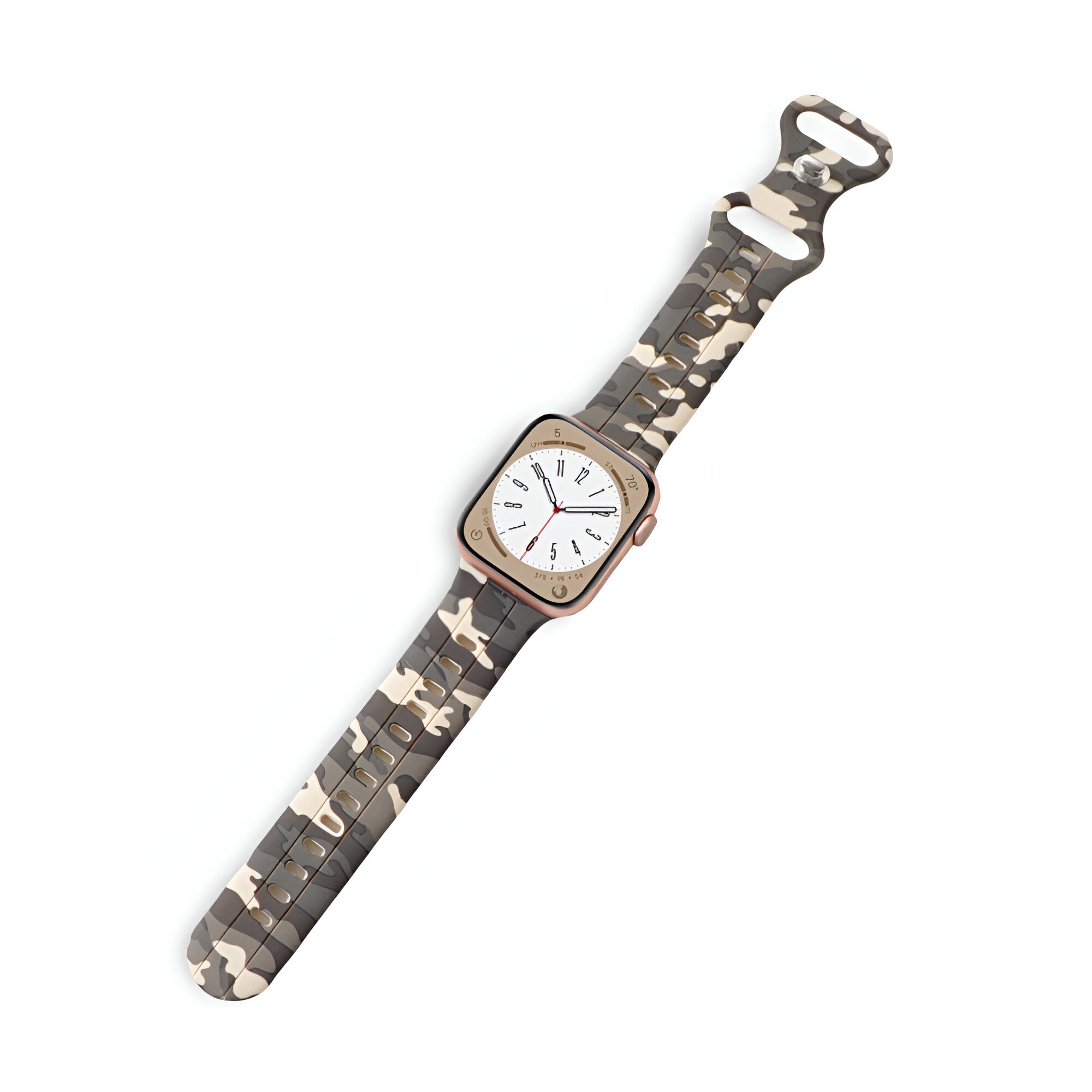 Apple Watch Bracelet, silicone camouflage pattern, unisex, Alar model