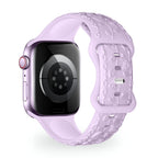 Apple Watch Bracelet, silicone with floral pattern, unisex, Nexus model
