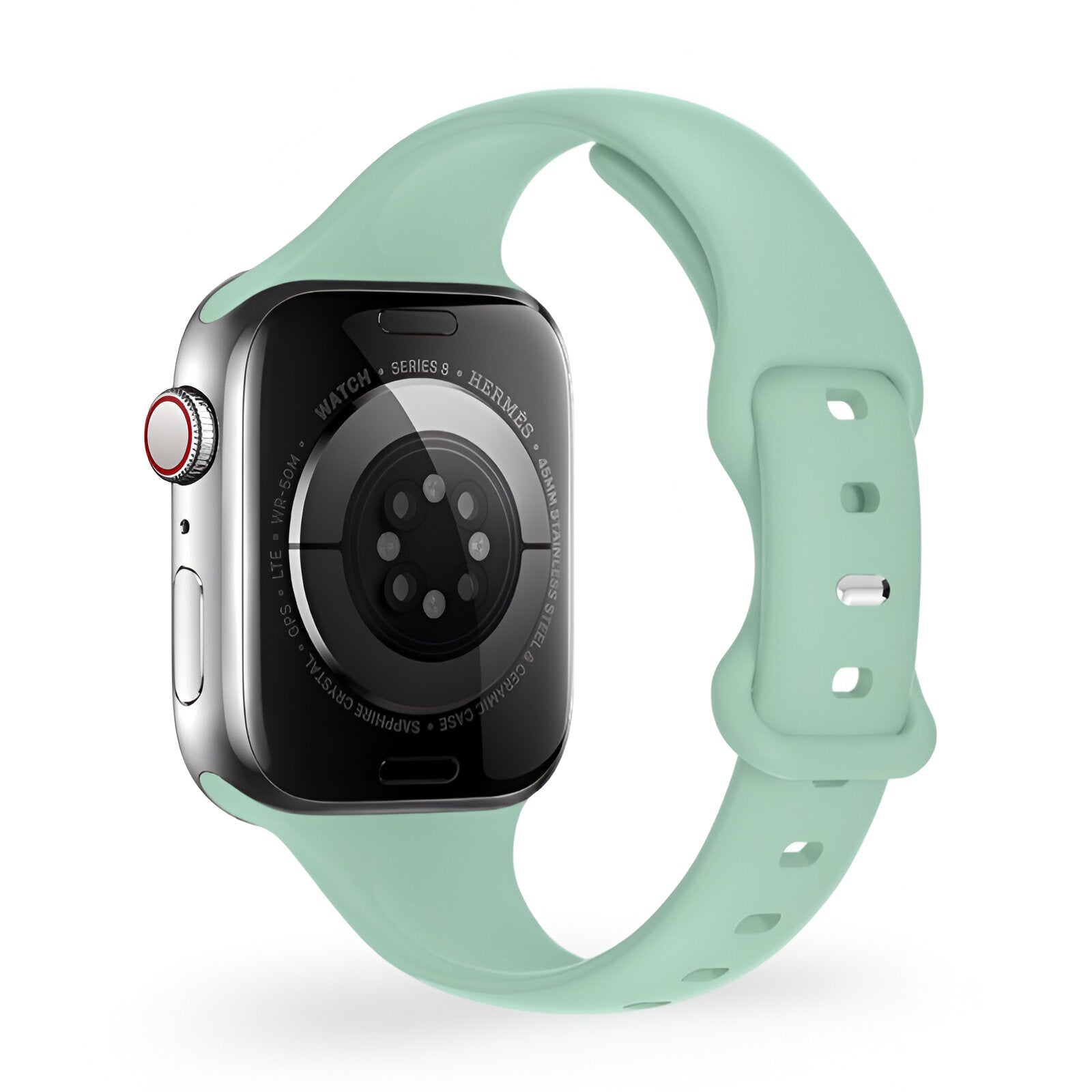 Apple Watch Silicone Bracelet, Slim Design, Butterfly Clasp, for Women, Kairo Model