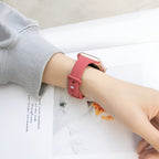 Apple Watch Silicone Bracelet, Slim Design, Butterfly Clasp, for Women, Kairo Model