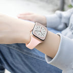 Apple Watch Silicone Bracelet, Slim Design, Butterfly Clasp, for Women, Kairo Model