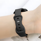 Apple Watch Silicone Bracelet, Slim Design, Butterfly Clasp, for Women, Kairo Model