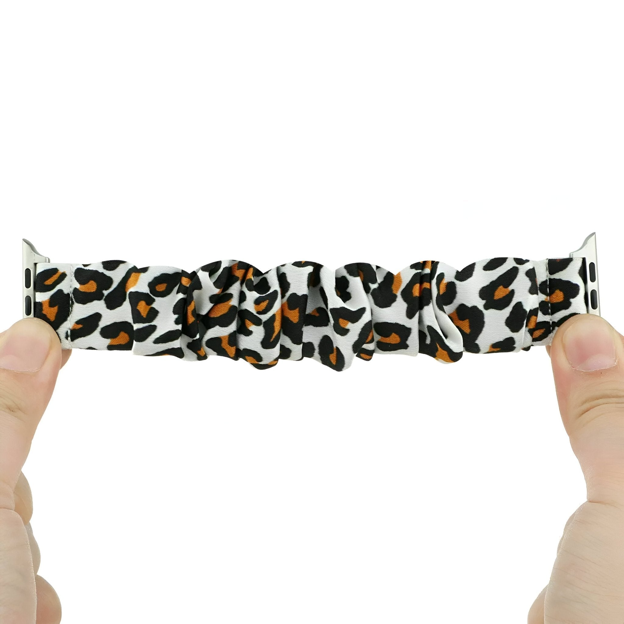 Apple Watch Scrunchie Bracelet, Patterned Elastic Fabric, for Women, Jynara Model