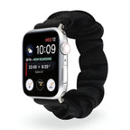 Apple Watch Scrunchie-Style Bracelet in Elastic Fabric, Various Patterns, for Women, Nyssara Model
