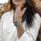 Apple Watch bracelet, Milanese mesh, for women, Walida model