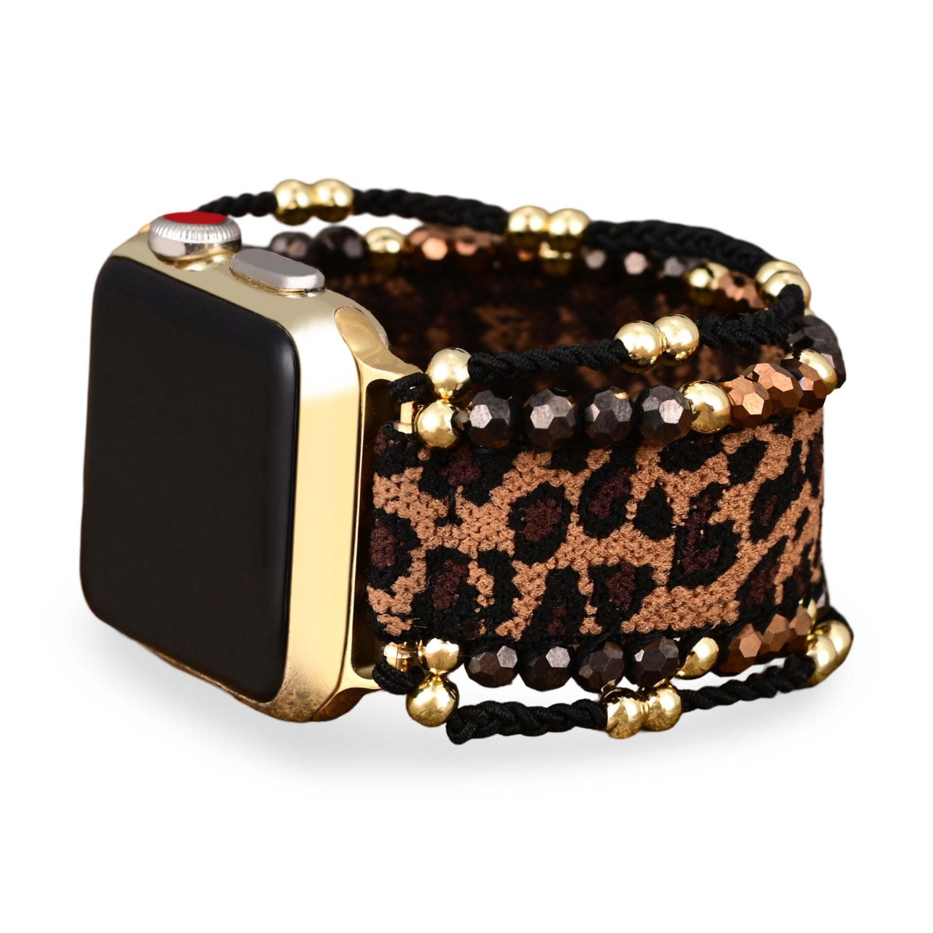 Apple Watch bracelet, leopard pattern, for women, Cira model