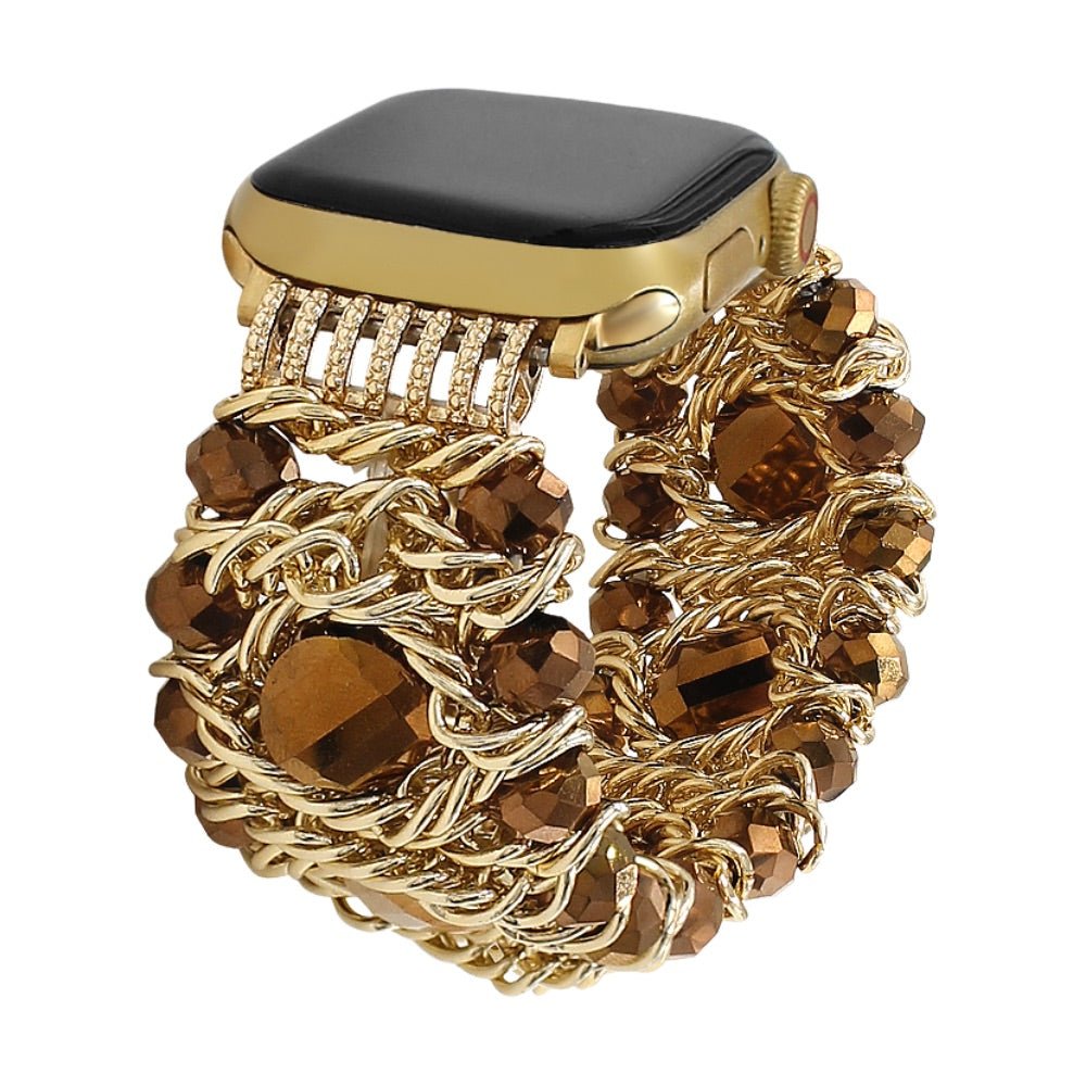 Apple Watch Bracelet, sparkling natural stones, for women, Athena model