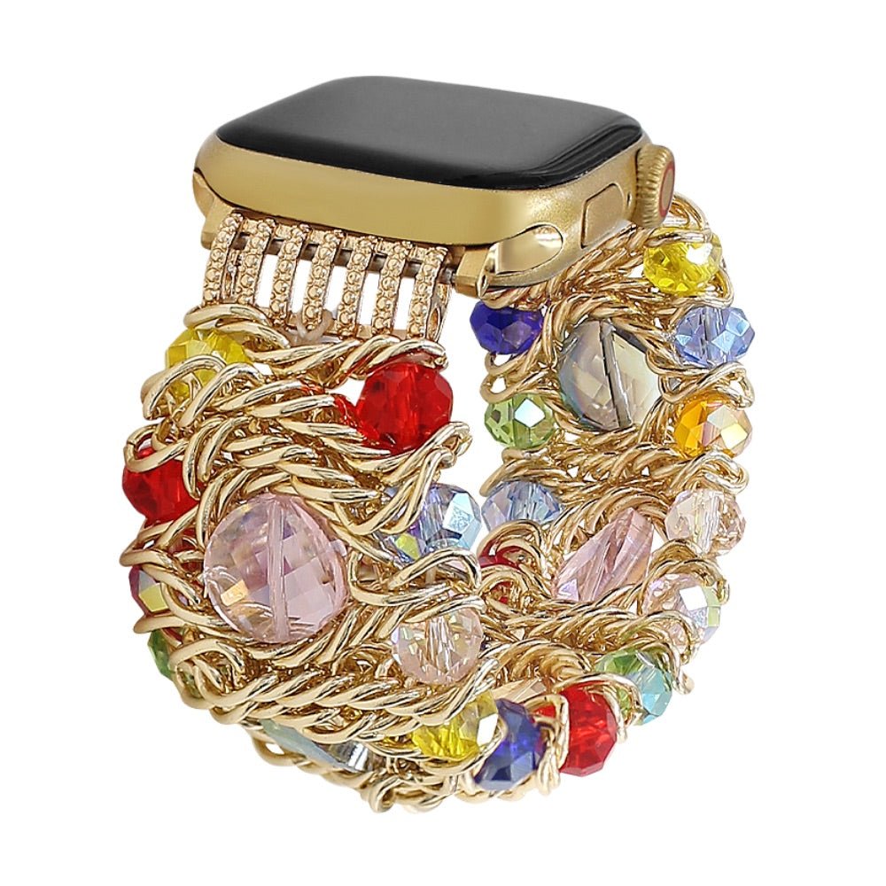 Apple Watch Bracelet, sparkling natural stones, for women, Athena model