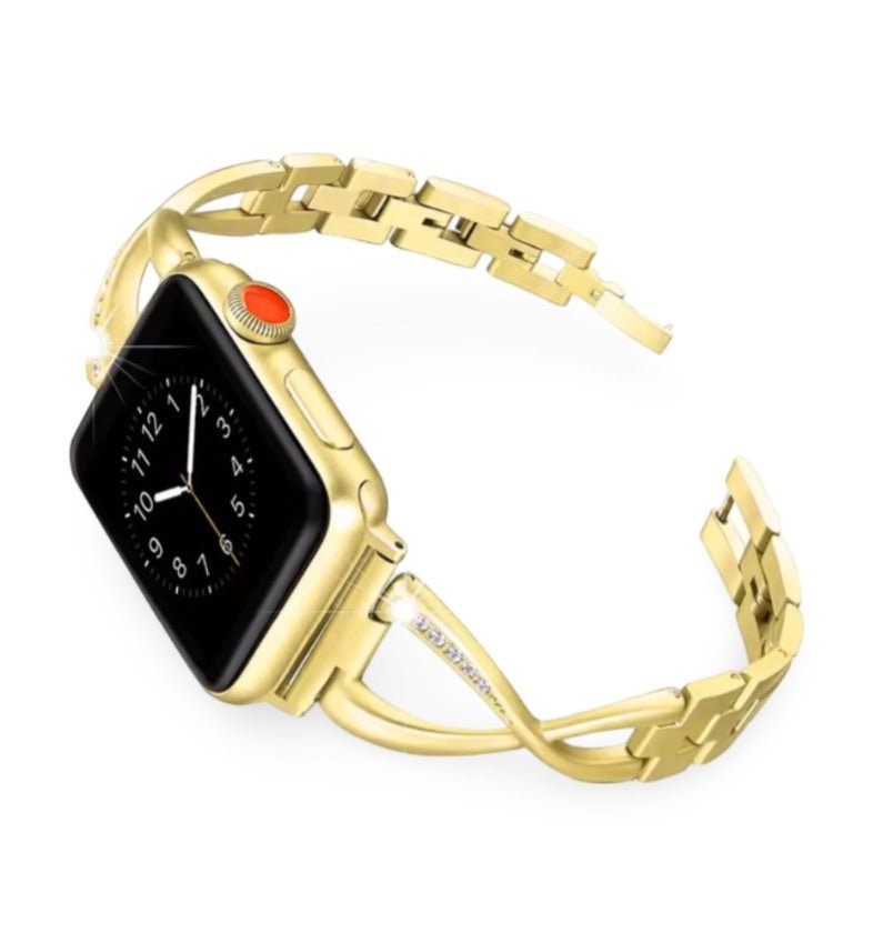 Apple Watch Bracelet, set with zirconium oxide, for women, Initia model