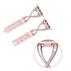 Apple Watch Bracelet, set with zirconium oxide, for women, Initia model