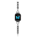 Apple Watch Bracelet, set with zirconium oxide, for women, Initia model