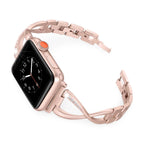 Apple Watch Bracelet, set with zirconium oxide, for women, Initia model