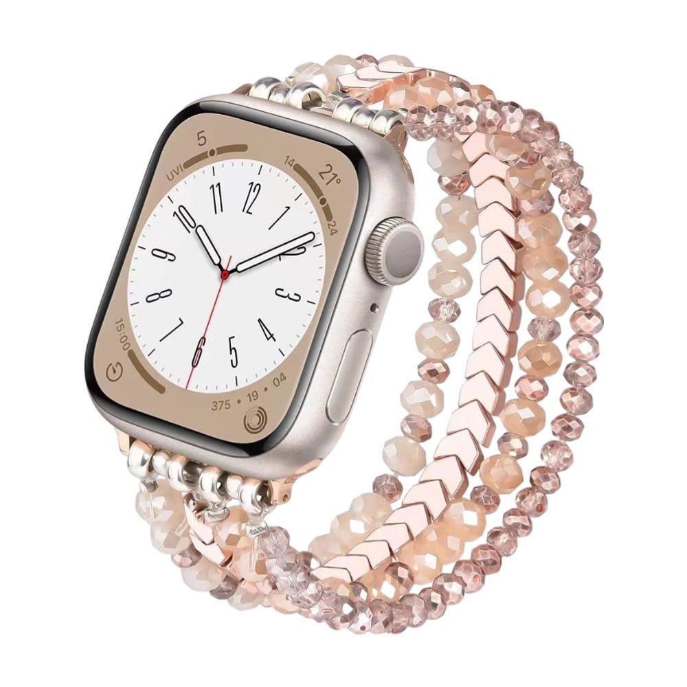 Smartwatch bracelet, with sparkling crystal, for Apple Watch, Karmelle model
