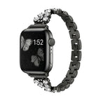 Apple Watch Bracelet, Parina model for women, butterfly links set with zircons