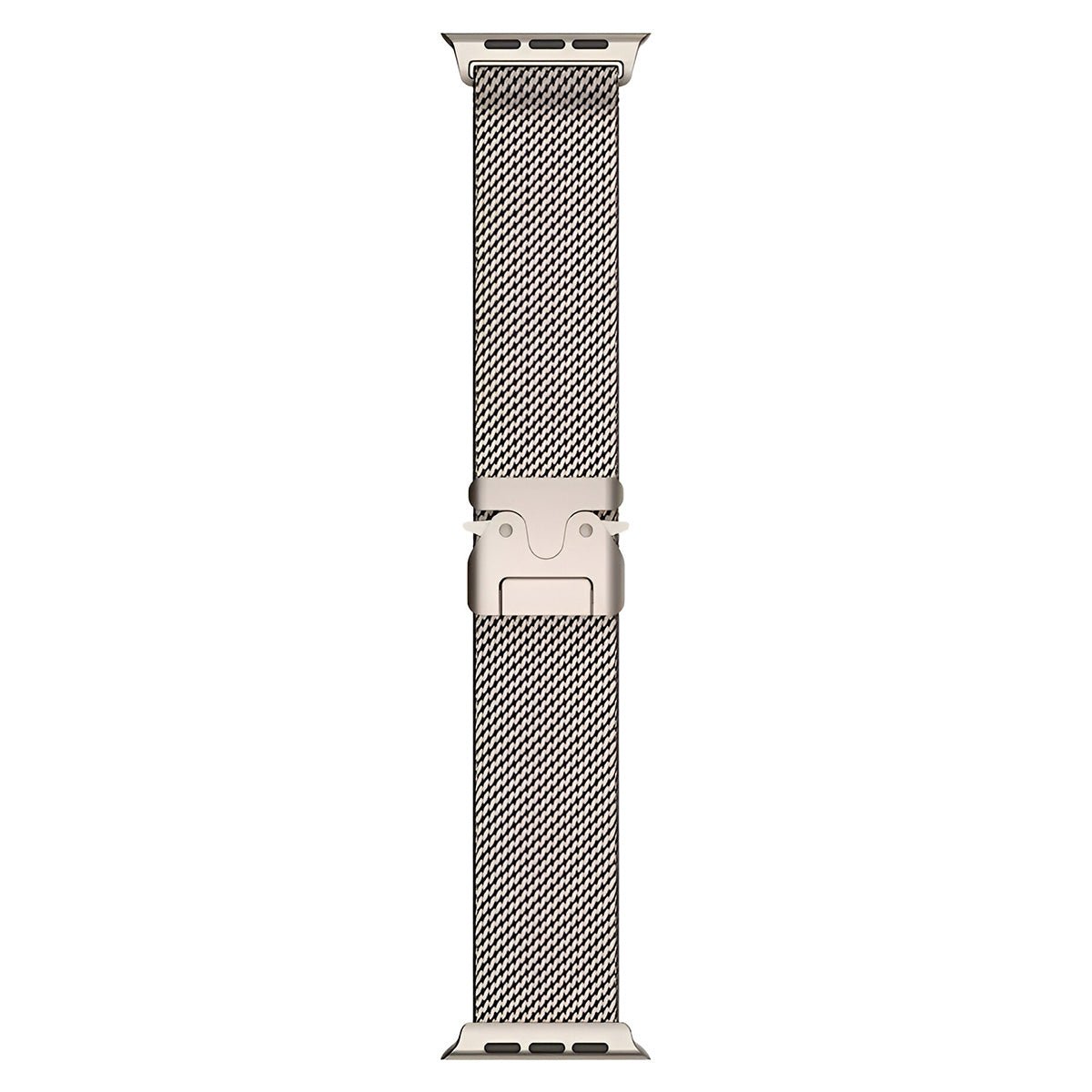 Milanese mesh stainless steel bracelet for Apple Watch with tactical clasp, Raeko model