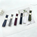 Adjustable nylon bracelet for Apple Watch, parachute buckle, tactical clasp, Riven model