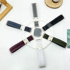 Adjustable nylon bracelet for Apple Watch, parachute buckle, tactical clasp, Riven model