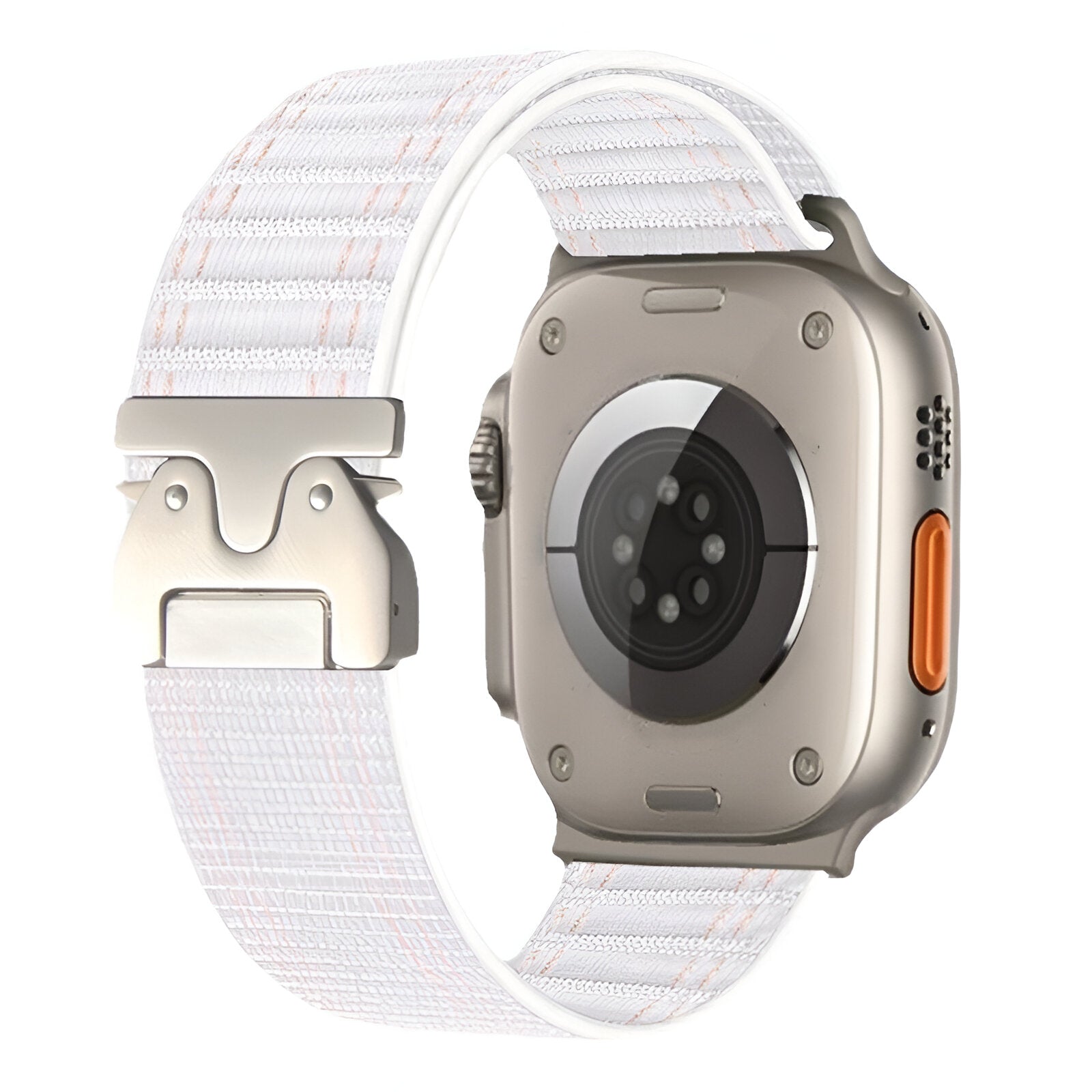 Adjustable nylon bracelet for Apple Watch, parachute buckle, tactical clasp, Riven model