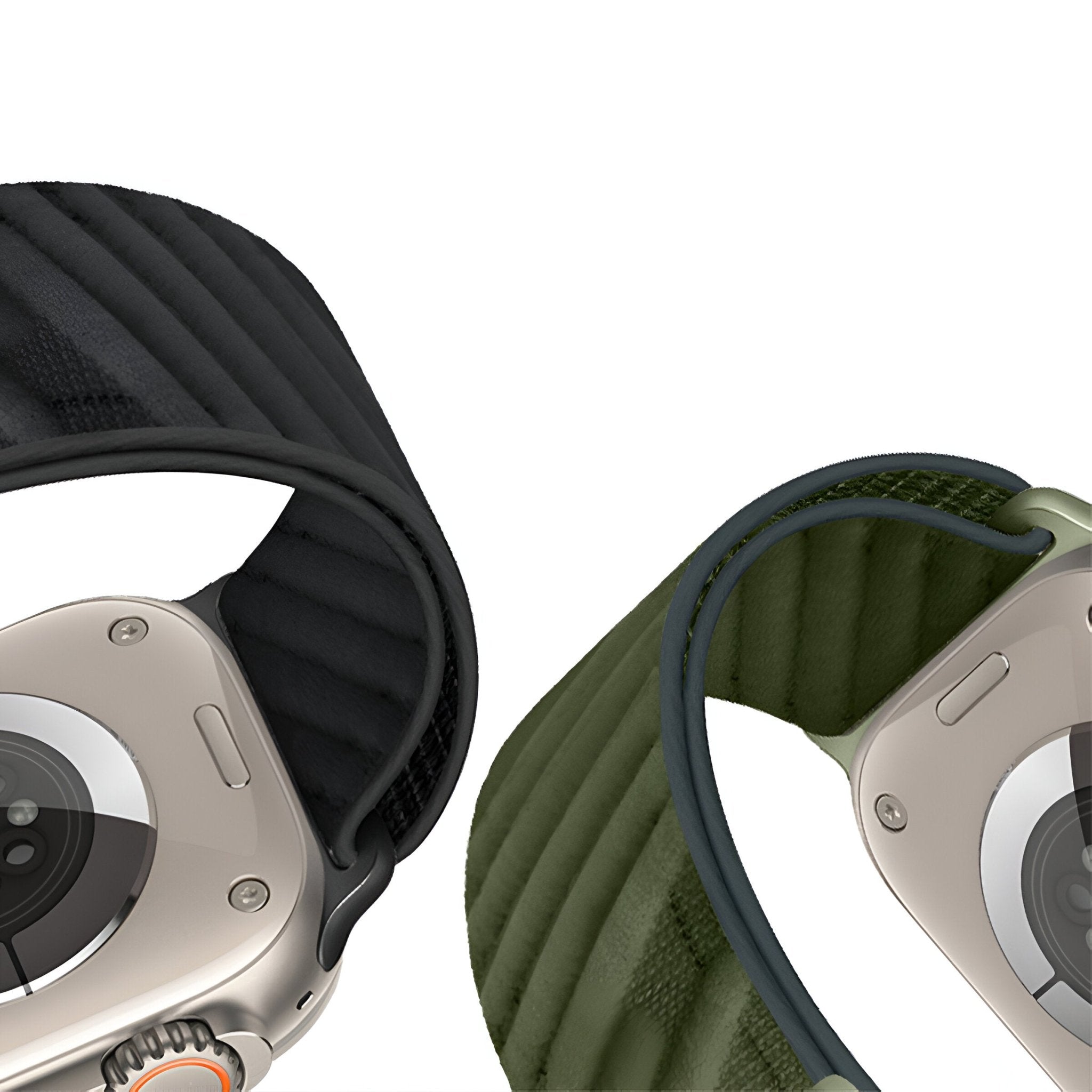 Diagonal woven nylon bracelet for Apple Watch, tactical clasp, Neyko model