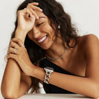 Cuban Link Bracelet for Apple Watch, Stainless Steel, Chic Minimalist, Easily Adjustable, Cuba Model