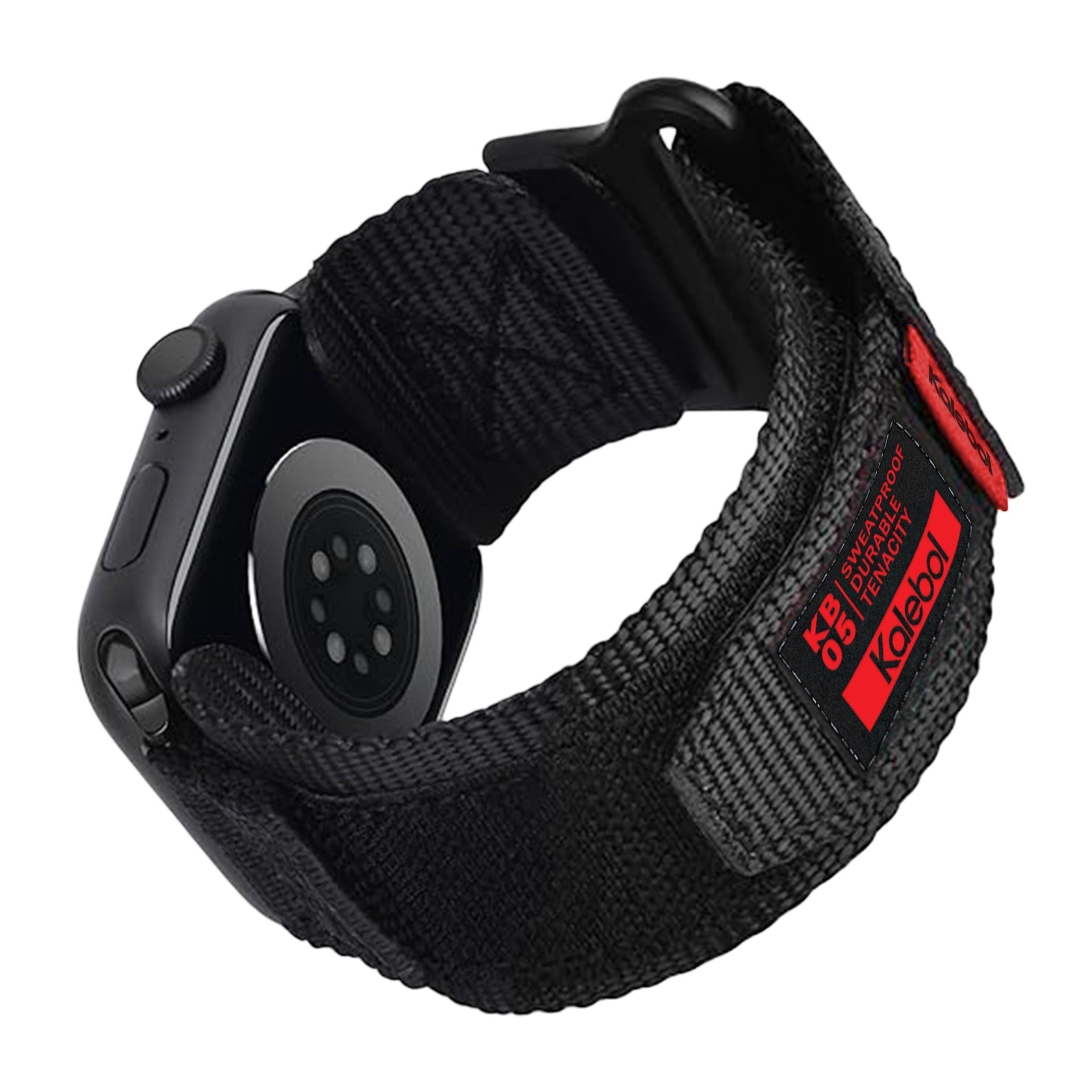 Sweatproof Bracelet, Kalebol Edition, nylon, with velcro, for Apple Watch, adjustable, Kayle model