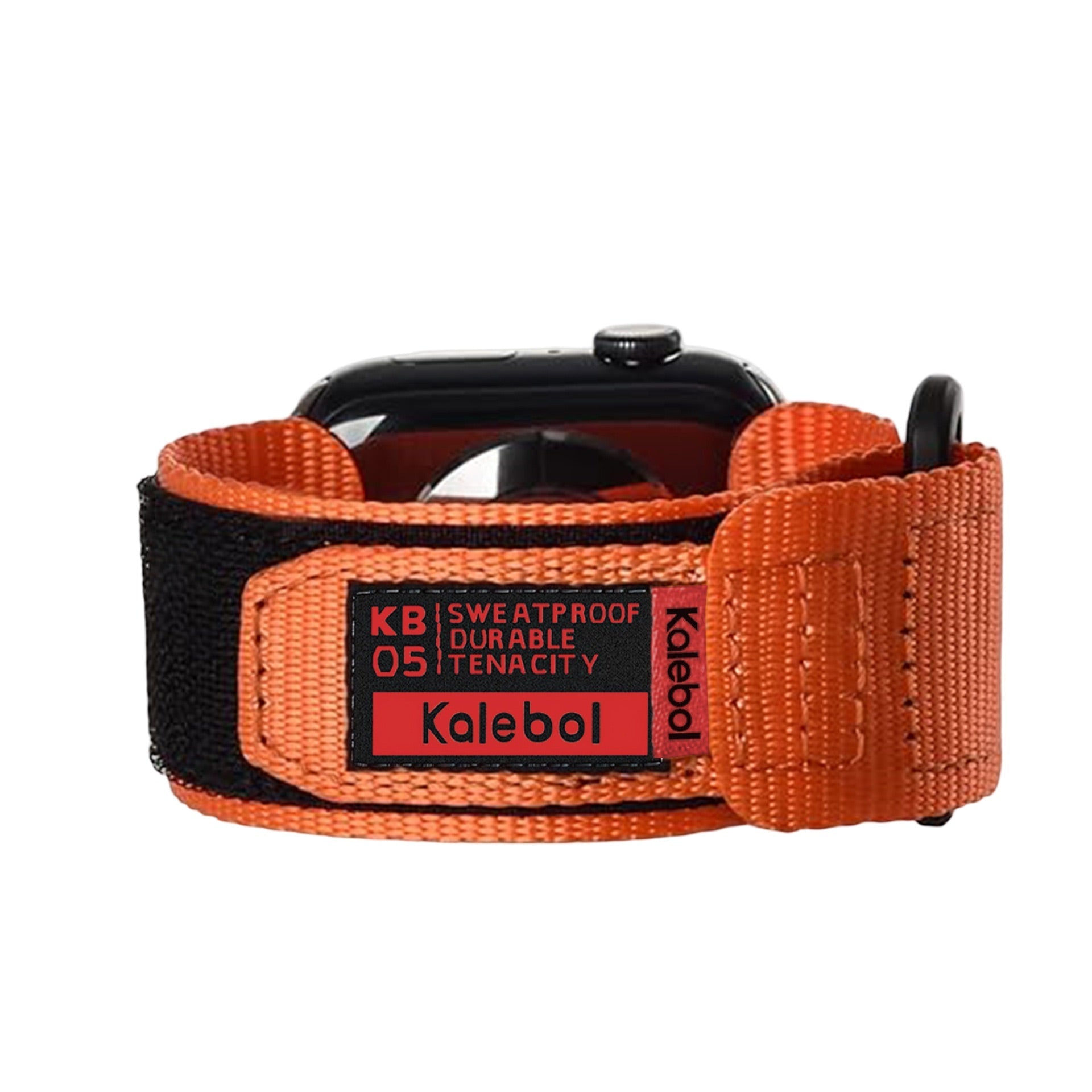 Sweatproof Bracelet, Kalebol Edition, nylon, with velcro, for Apple Watch, adjustable, Kayle model