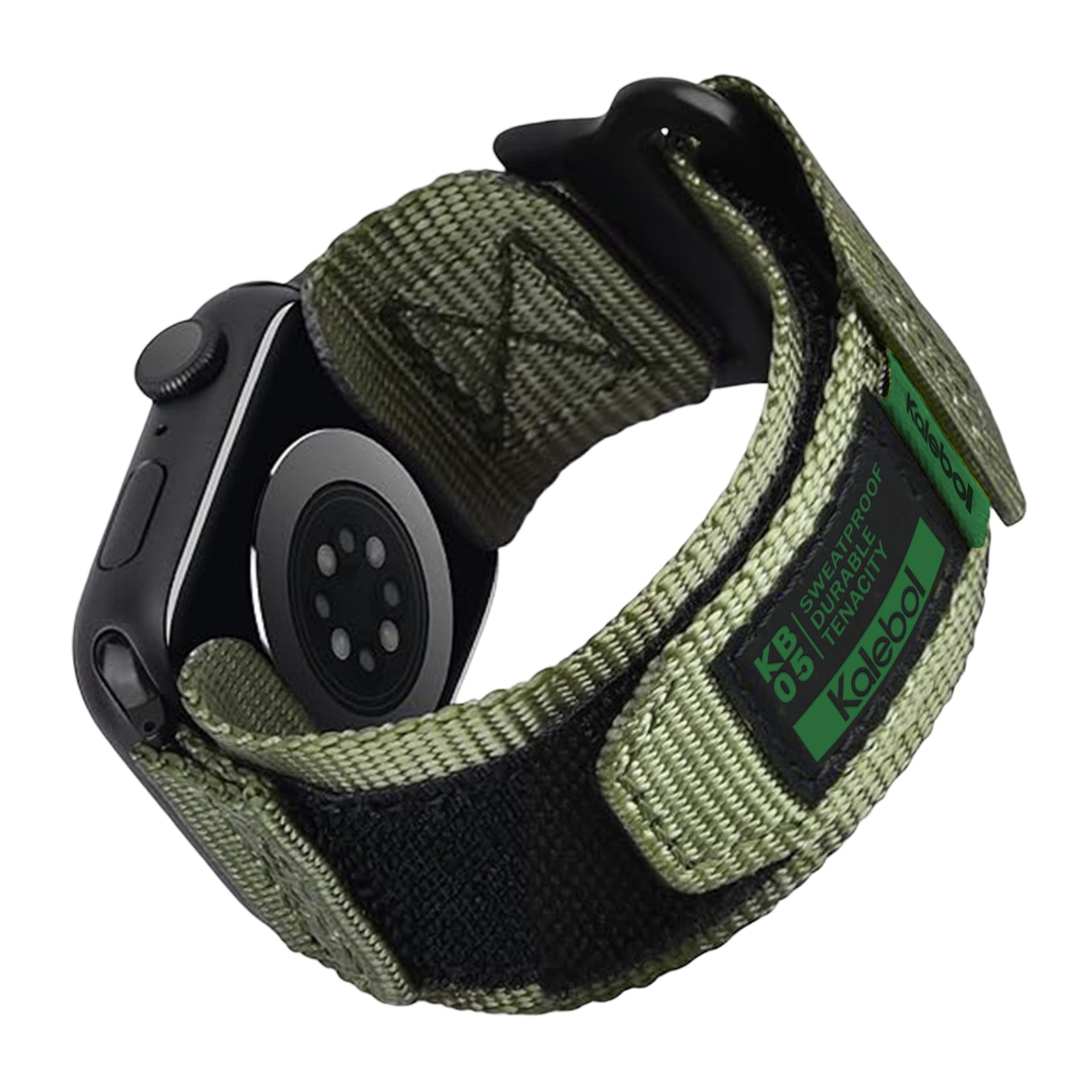 Sweatproof Bracelet, Kalebol Edition, nylon, with velcro, for Apple Watch, adjustable, Kayle model