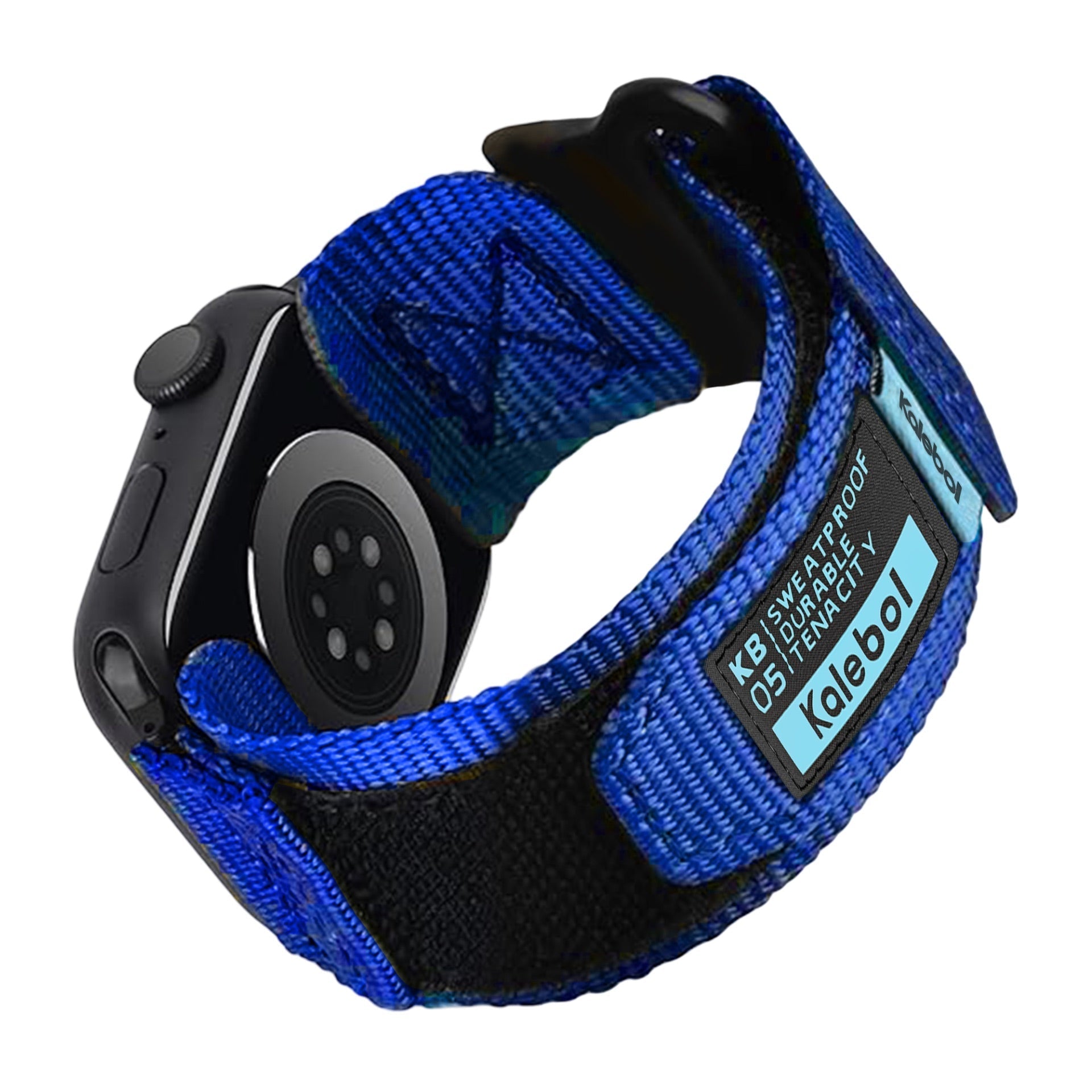 Sweatproof Bracelet, Kalebol Edition, nylon, with velcro, for Apple Watch, adjustable, Kayle model
