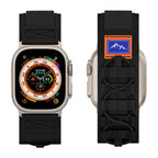 Tactical bracelet, nylon, mountain and climbing edition, for Apple Watch, adjustable, Diemio model
