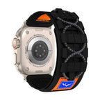 Tactical bracelet, nylon, mountain and climbing edition, for Apple Watch, adjustable, Diemio model