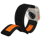 Tactical bracelet, nylon, mountain and climbing edition, for Apple Watch, adjustable, Diemio model