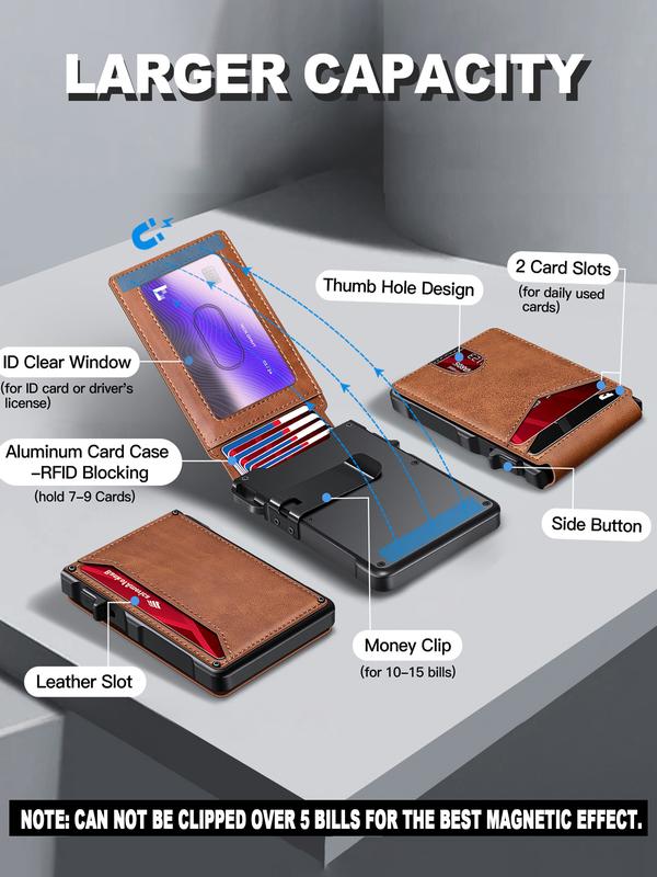 AeroVault – Slim RFID & AirTag Wallet