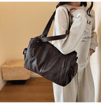 NOEMIE - Classic Leather Tote Bag